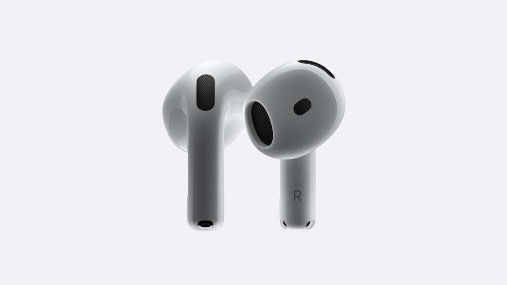 Apple AirPods 4 // Source : Capture d'écran Apple AirPods 4 // Source : Capture d'écran