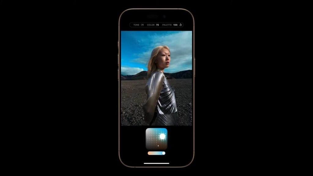 L'iPhone 16 Pro // Source : Capture d'écran L'iPhone 16 Pro // Source : Capture d'écran