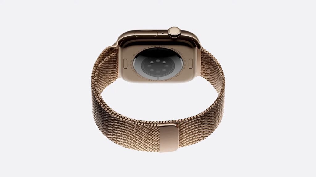 Apple Watch Series 10 Titane // Source : Capture d'écran Apple Watch Series 10 Titane // Source : Capture d'écran