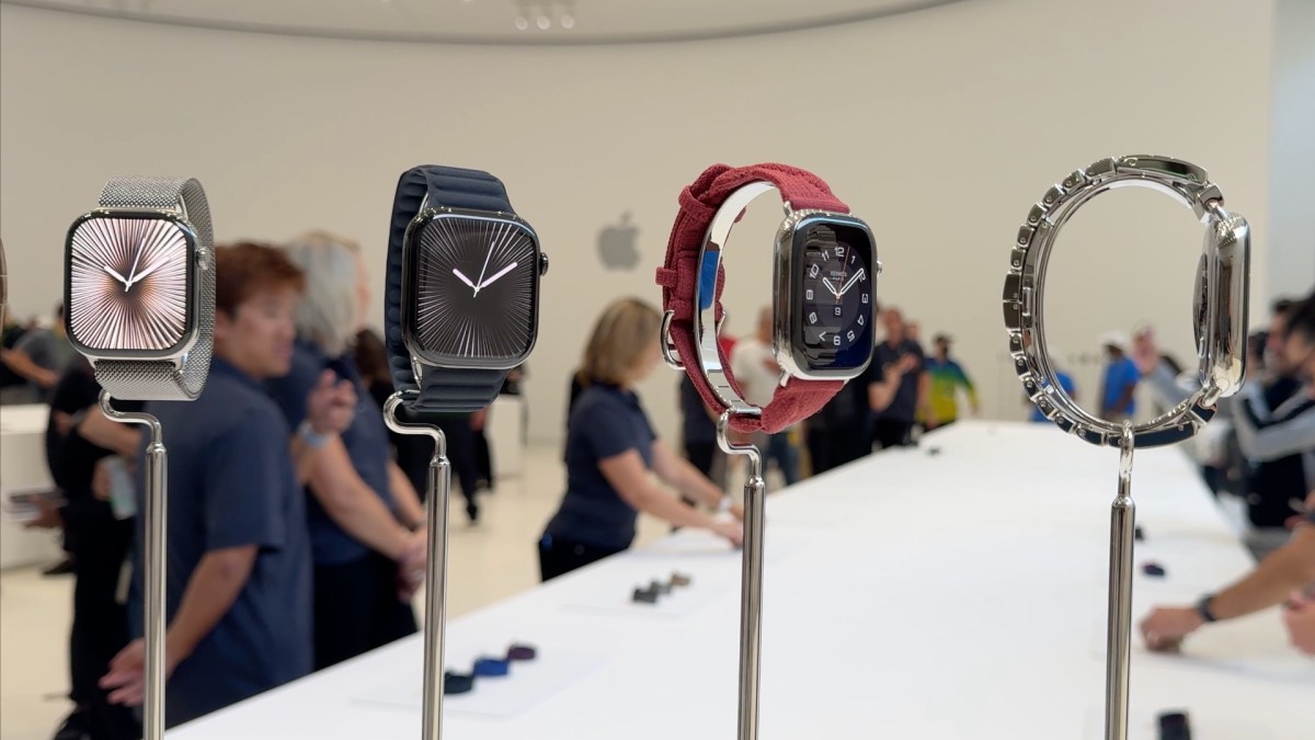 Les nouvelles Apple Watch Series 10. // Source : Numerama Les nouvelles Apple Watch Series 10. // Source : Numerama