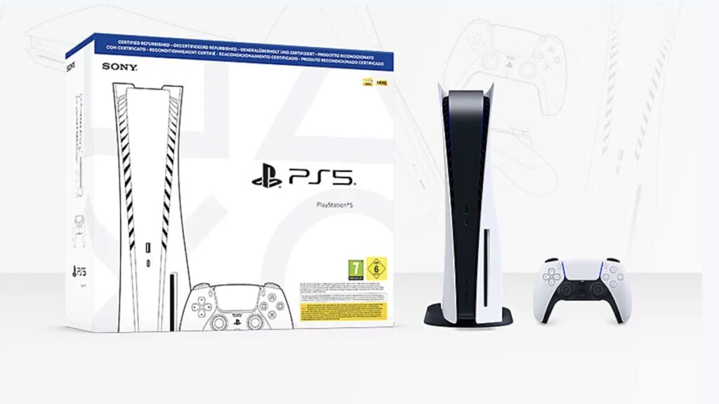PS5 reconditionnée // Source : Sony PS5 reconditionnée // Source : Sony