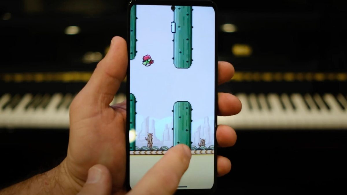 Flappy Bird revient // Source : Capture YouTube Flappy Bird revient // Source : Capture YouTube
