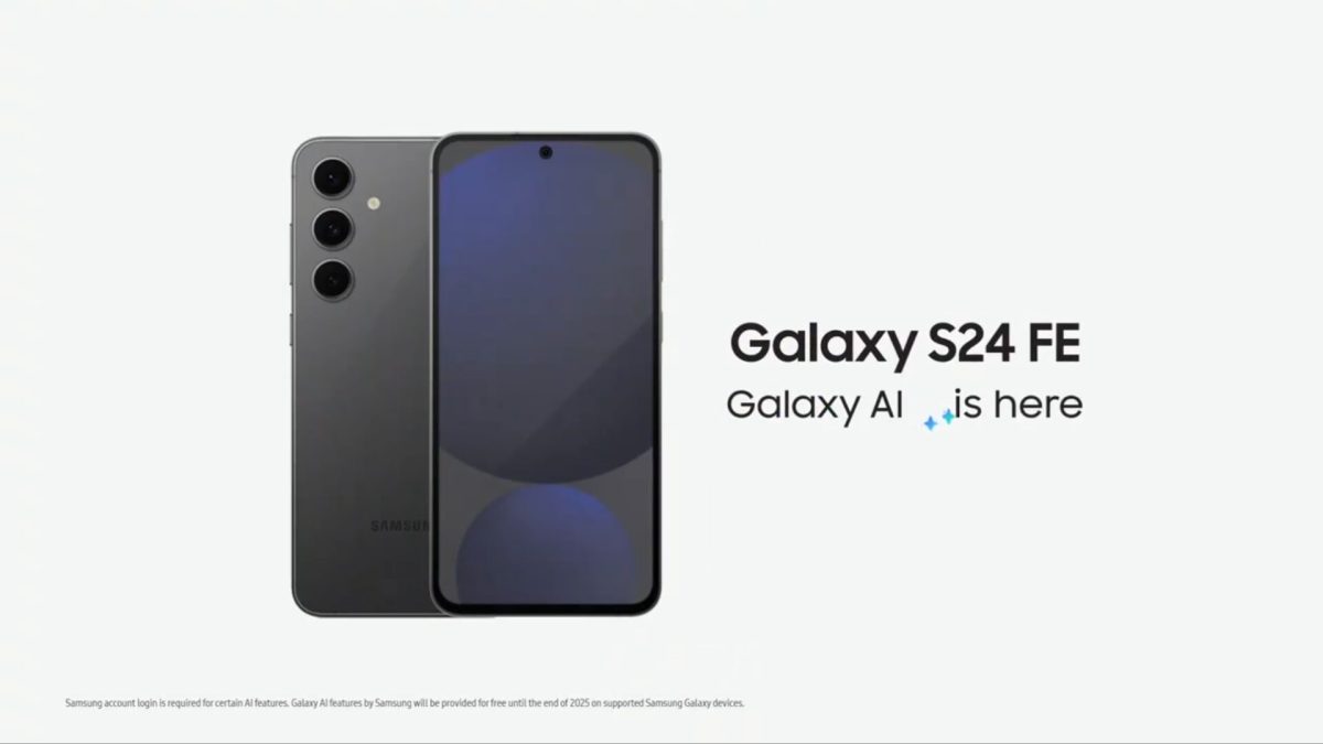 Samsung Galaxy S24 FE // Source : Samsung Samsung Galaxy S24 FE // Source : Samsung