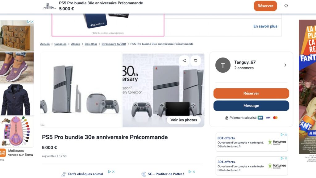 La spéculation sur la PS5 Pro // Source : Capture d'écran La spéculation sur la PS5 Pro // Source : Capture d'écran