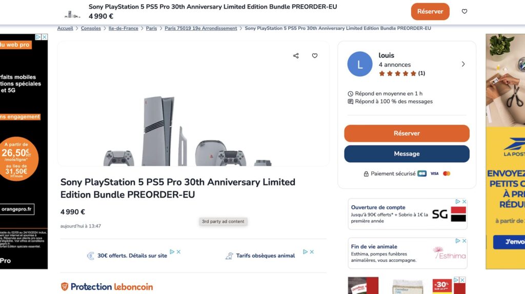 La spéculation sur la PS5 Pro // Source : Capture d'écran La spéculation sur la PS5 Pro // Source : Capture d'écran