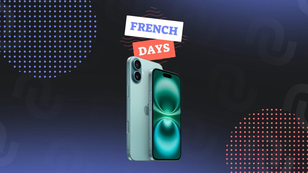iPhone 16 en promotion durant les French Days iPhone 16 en promotion durant les French Days