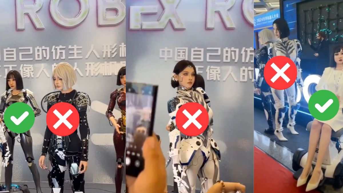 Robot ou pas robot ? // Source : Montage Numerama Robot ou pas robot ? // Source : Montage Numerama
