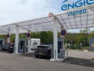 Station de recharge Engie sur autoroute // Source : Raphaelle Baut pour Numerama Station de recharge Engie sur autoroute // Source : Raphaelle Baut pour Numerama