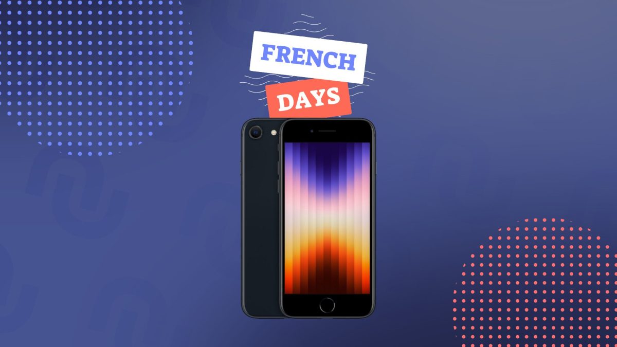 iphone se 2022 french days // Source : Montage Numerama iphone se 2022 french days // Source : Montage Numerama