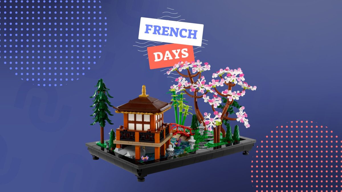 Lego Jardin japonais // Source : Montage Numerama Lego Jardin japonais // Source : Montage Numerama