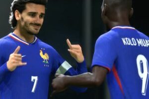Antoine Griezmann, légende de l'équipe de France. // Source : Numerama Antoine Griezmann, légende de l'équipe de France. // Source : Numerama