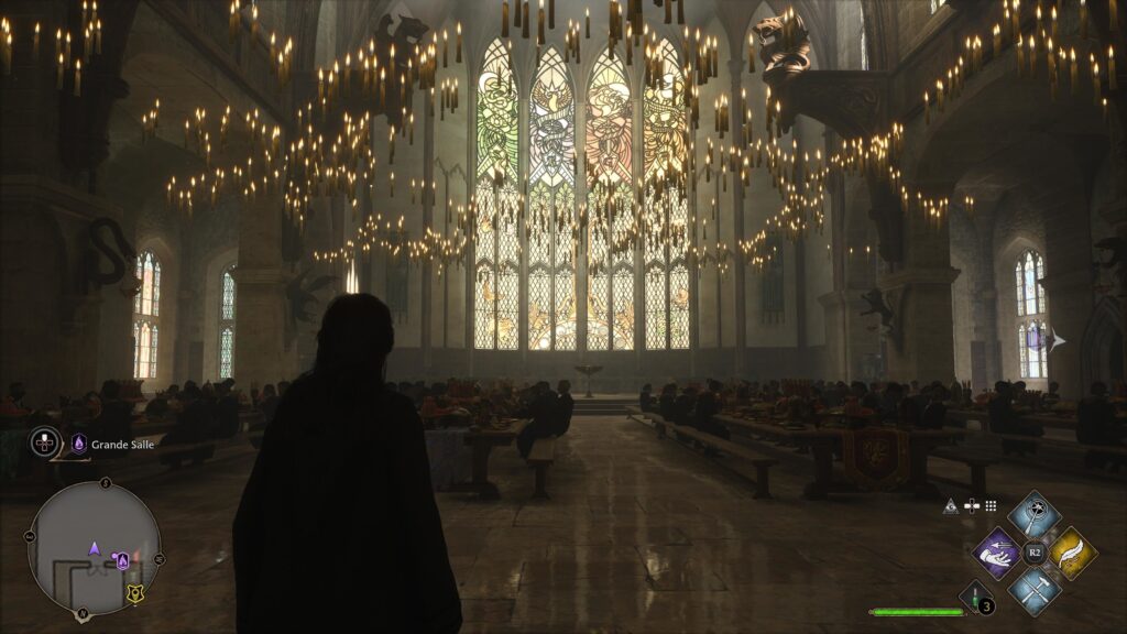 Hogwarts Legacy sur PS5 (mode Fidélité avec ray tracing) // Source : Capture PS5 Hogwarts Legacy sur PS5 (mode Fidélité avec ray tracing) // Source : Capture PS5