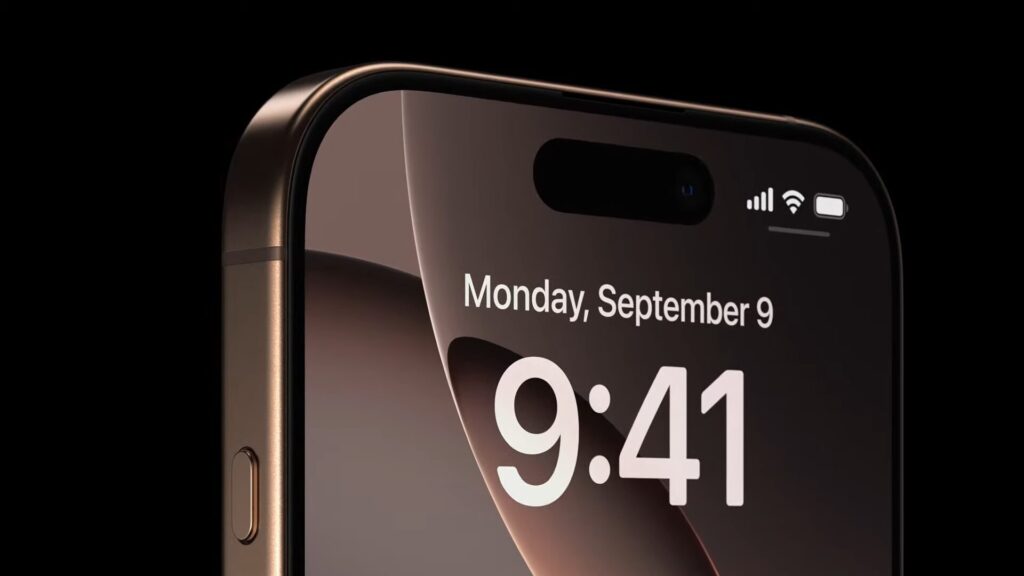 L'iPhone 16 Pro // Source : Capture d'écran L'iPhone 16 Pro // Source : Capture d'écran
