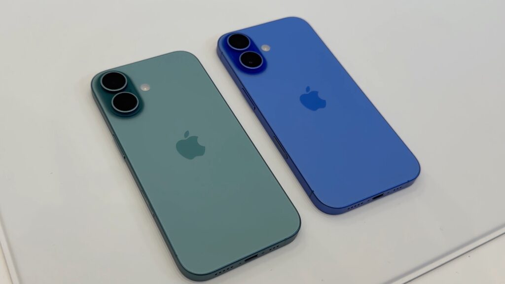 Les iPhone 16 offrent de nombreux coloris. // Source : Numerama