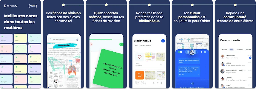 Knowunity, partager pour progresser Knowunity, partager pour progresser