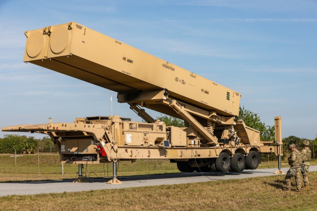 Le Dark Eagle, ouLong-Range Hypersonic Weapon. // Source : Pentagone Le Dark Eagle, ouLong-Range Hypersonic Weapon. // Source : Pentagone