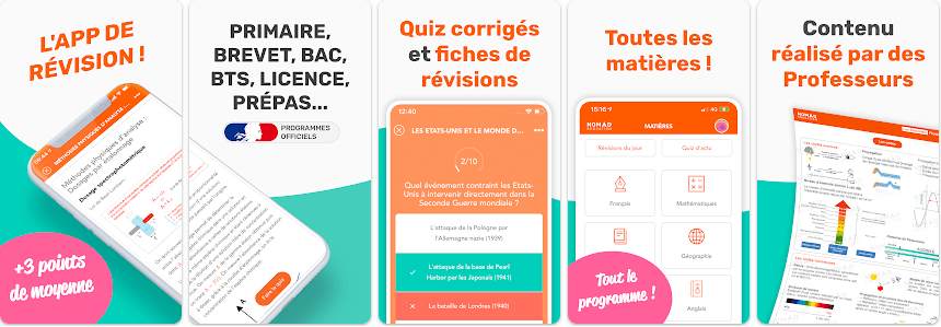 Nomad Education, pour toute la scolarité Nomad Education, pour toute la scolarité