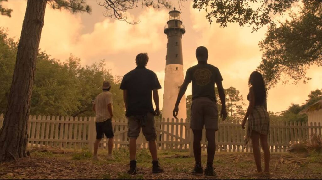 Le fameux phare d'Outer Banks // Source : Netflix Le fameux phare d'Outer Banks // Source : Netflix