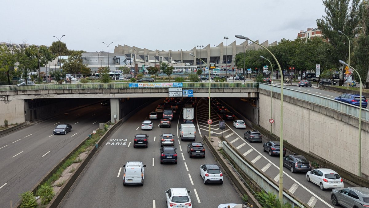 Périphérique parisien. // Source : Raphaelle Baut pour Numerama
