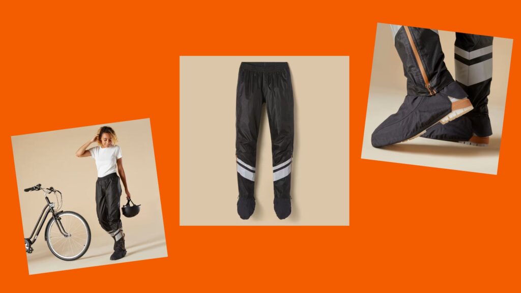 Surpantalon Decathlon avec surchaussure intégrée Surpantalon Decathlon avec surchaussure intégrée