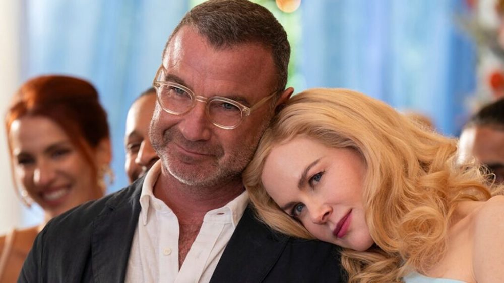 Liev Schreiber (Tag) et Nicole Kidman (Greer) dans Un couple parfait // Source : Hilary Bronwyn Gayle/Netflix Liev Schreiber (Tag) et Nicole Kidman (Greer) dans Un couple parfait // Source : Hilary Bronwyn Gayle/Netflix
