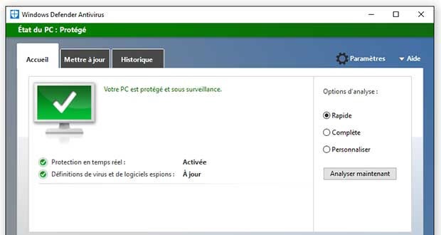 Microsoft Defender, le natif sur Windows Microsoft Defender, le natif sur Windows