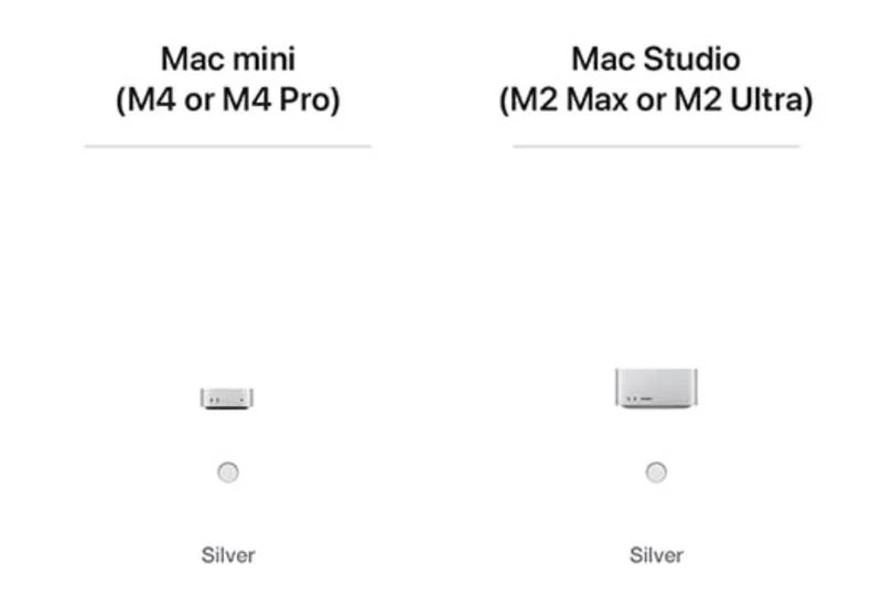 Le design (en tout petit) du Mac mini M4 pas encore annoncé // Source : MacRumors Le design (en tout petit) du Mac mini M4 pas encore annoncé // Source : MacRumors