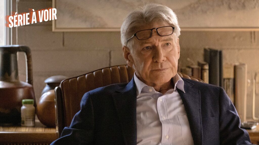 Harrison Ford en psy ronchon, c'est déjà une bonne raison de regarder l'excellente Shrinking. // Source : Apple TV+ Harrison Ford en psy ronchon, c'est déjà une bonne raison de regarder l'excellente Shrinking. // Source : Apple TV+