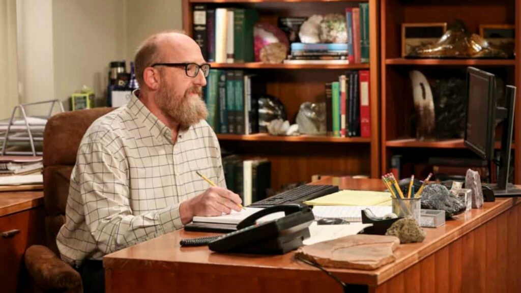 Bert dans The Big Bang Theory. // Source : CBS Bert dans The Big Bang Theory. // Source : CBS