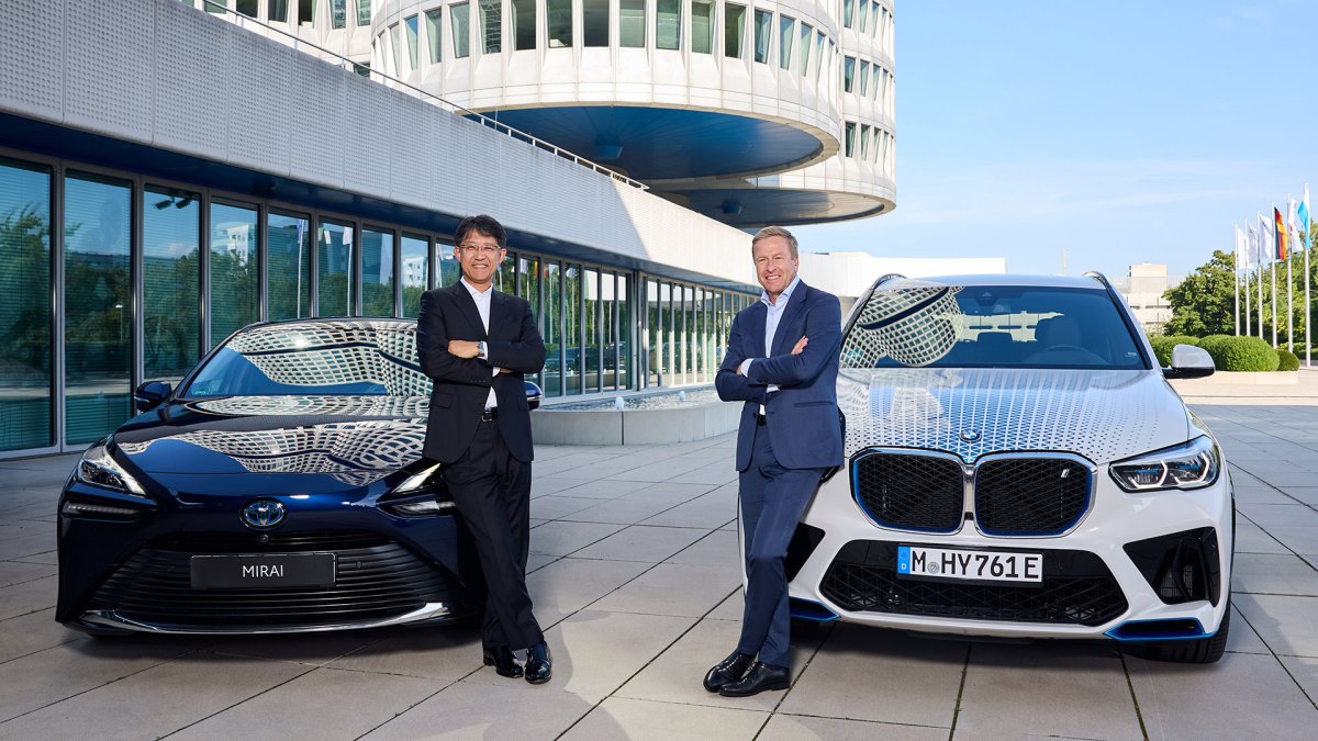 Partenariat BMW et Toyota sur l'hydrogène // Source : BMW Partenariat BMW et Toyota sur l'hydrogène // Source : BMW