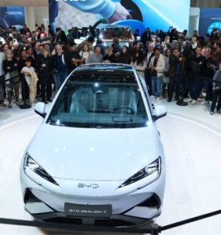 BYD a fait le plein le WE du Mondial de Paris // Source : BYD BYD a fait le plein le WE du Mondial de Paris // Source : BYD