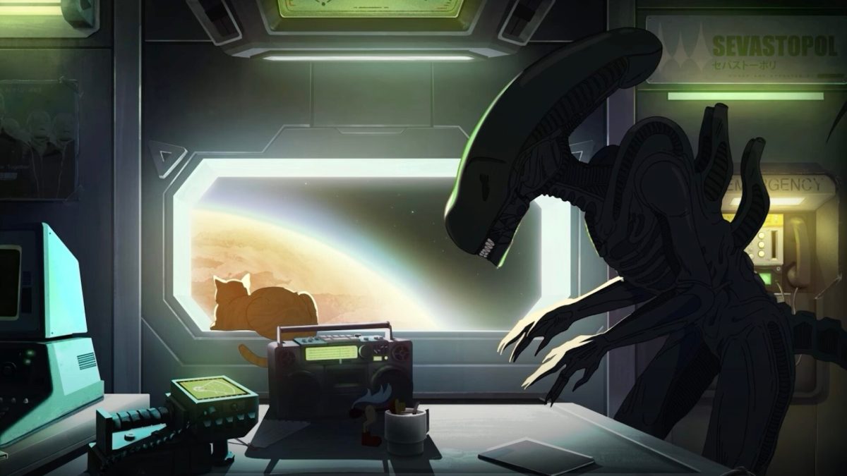 Alien: Isolation x Lofi Girl // Source : Capture d'écran Alien: Isolation x Lofi Girl // Source : Capture d'écran