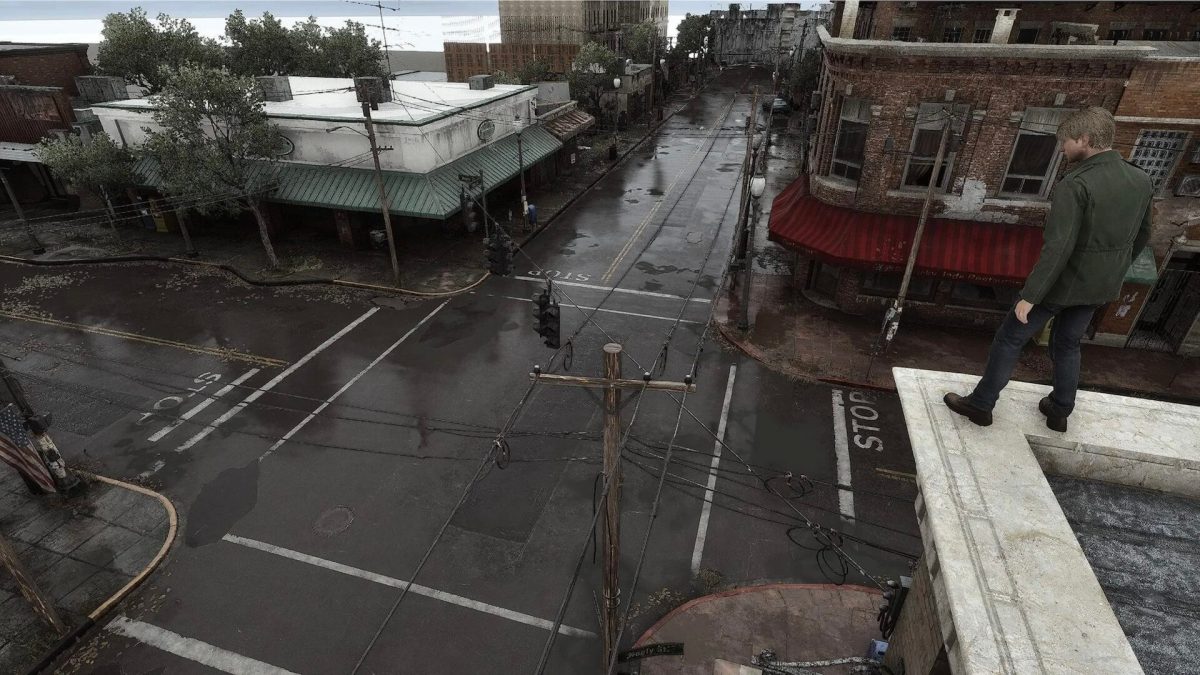 Silent Hill 2 sans brouillard // Source : Reddit Silent Hill 2 sans brouillard // Source : Reddit