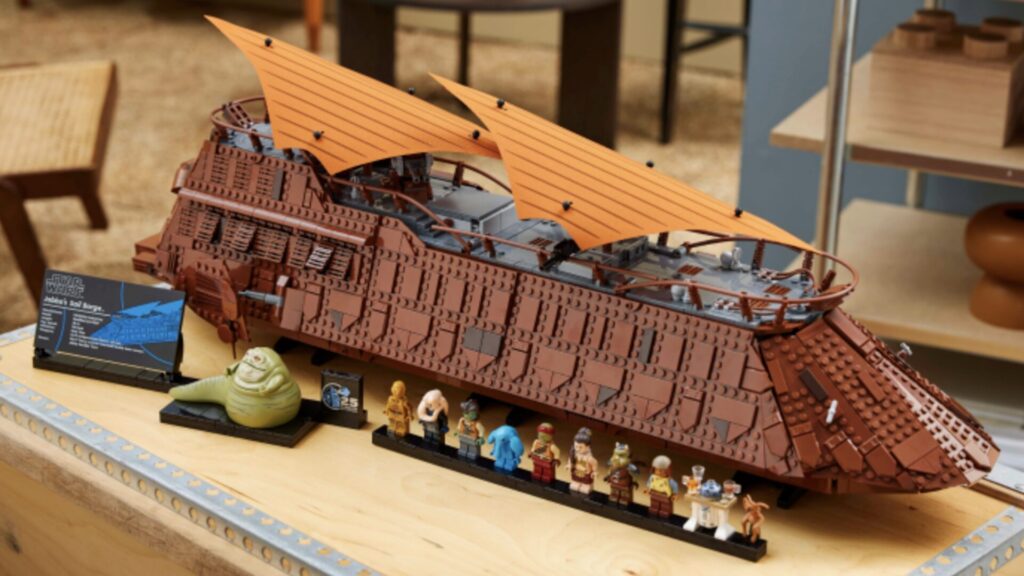 La Barge de Jabba le Hutt en Lego // Source : Lego La Barge de Jabba le Hutt en Lego // Source : Lego