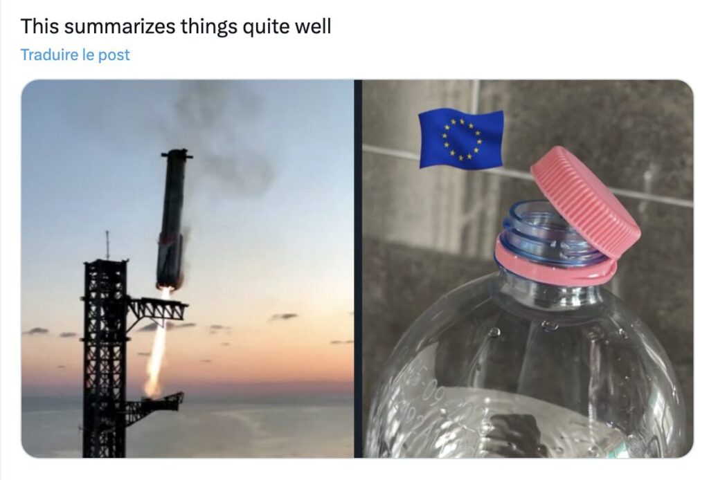 « Cela résume bien les choses » // Source : Quelqu'un sur X « Cela résume bien les choses » // Source : Quelqu'un sur X
