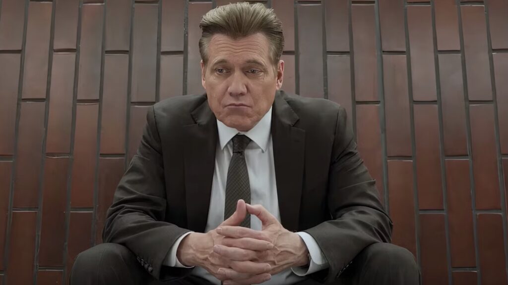 Neil Bishop dans La Défense Lincoln // Source : Netflix Neil Bishop dans La Défense Lincoln // Source : Netflix