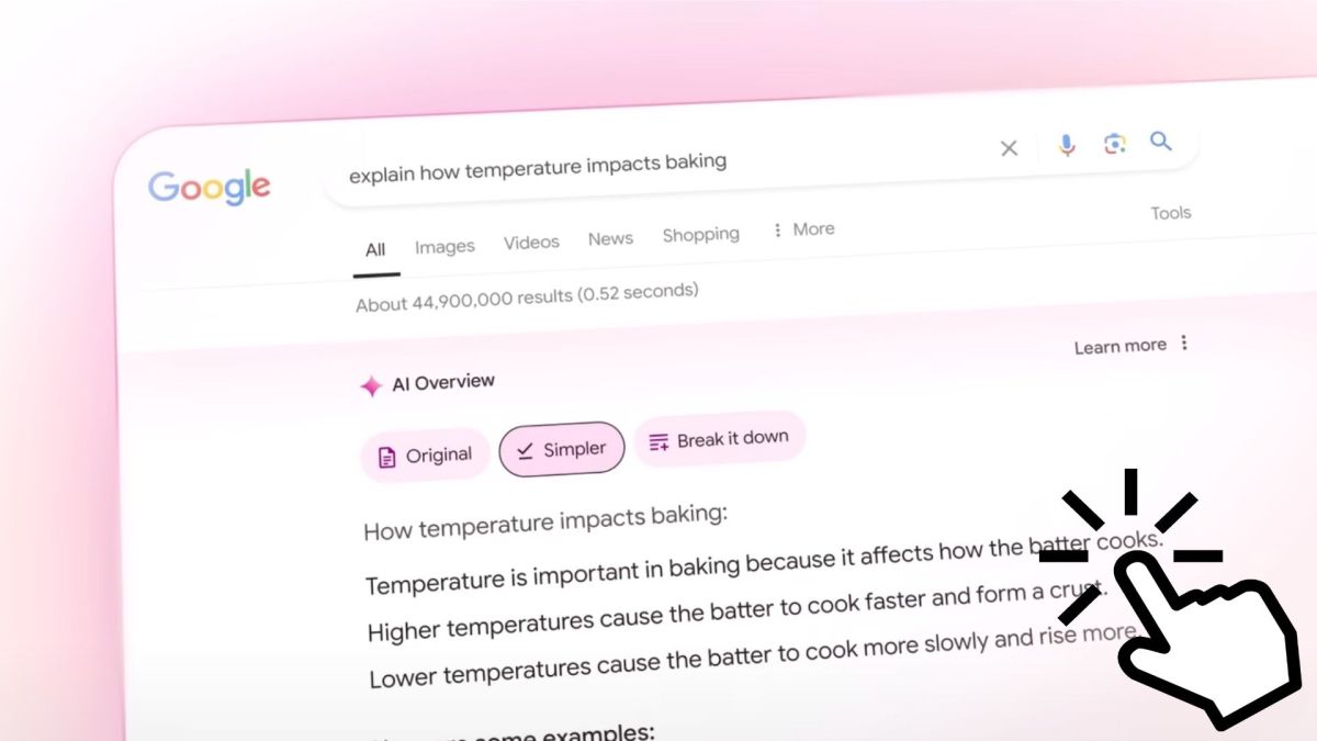 Google AI Overviews. // Source : Google Google AI Overviews. // Source : Google