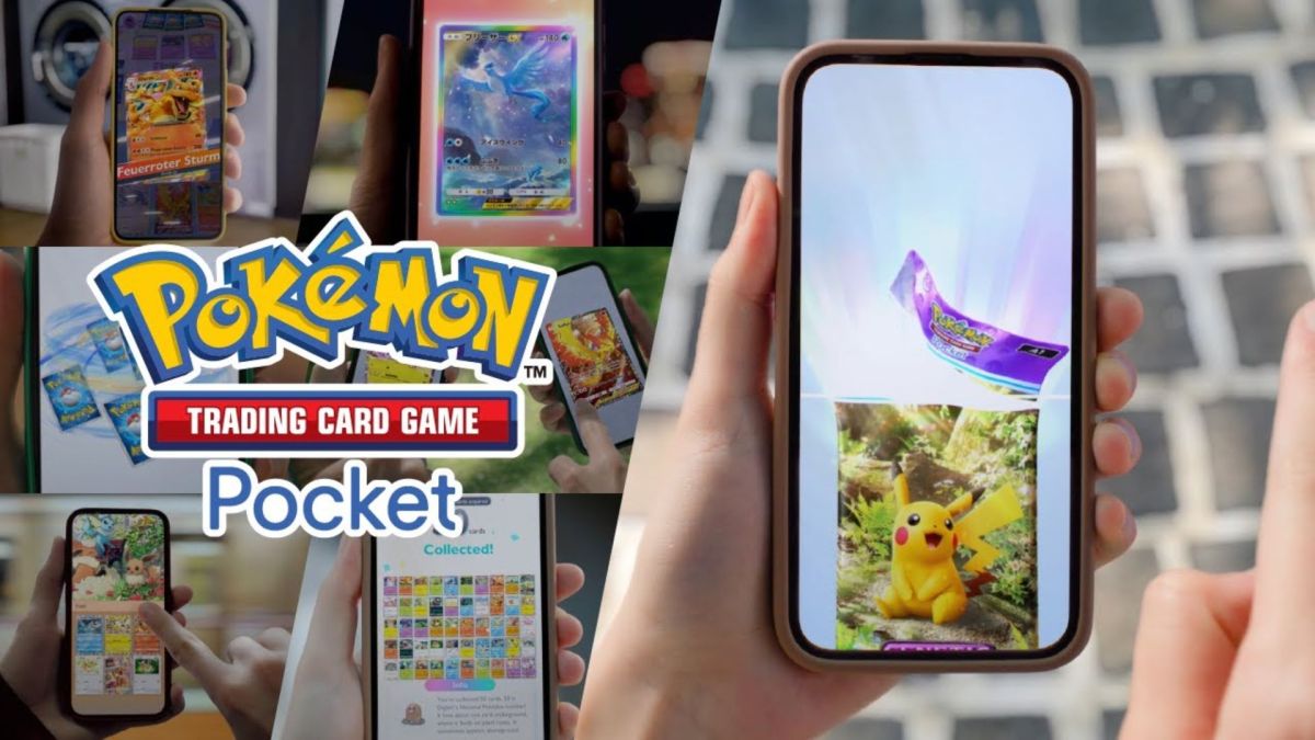 Le jeu Pokémon Pocket // Source : Pokémon Le jeu Pokémon Pocket // Source : Pokémon
