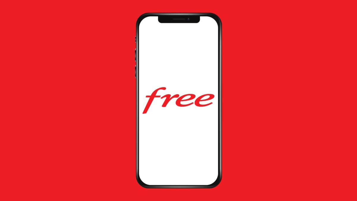 Le logo de Free sur un smartphone // Source : Numerama Le logo de Free sur un smartphone // Source : Numerama