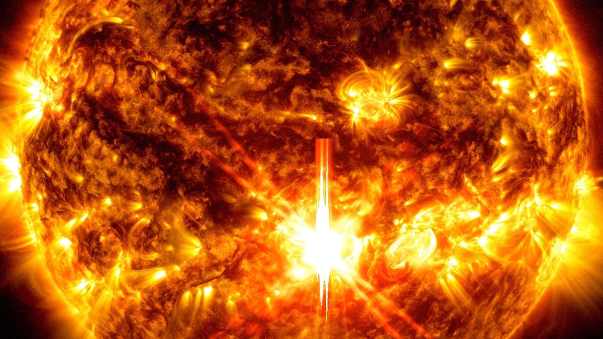 Éruption solaire du 3 octobre 2024. // Source : NASA/SDO Éruption solaire du 3 octobre 2024. // Source : NASA/SDO