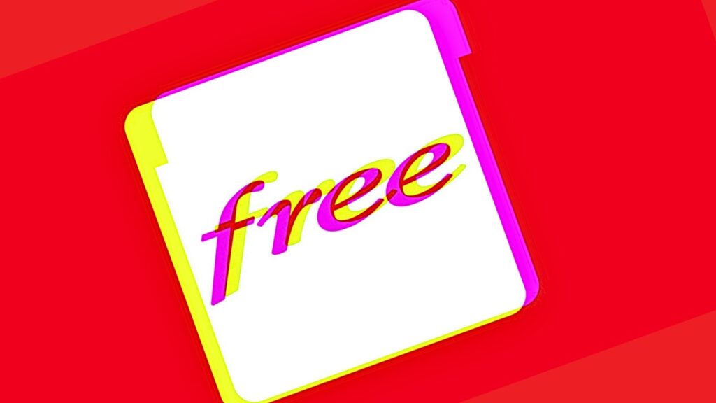 Logo de Free glitché. // Source : Free Logo de Free glitché. // Source : Free