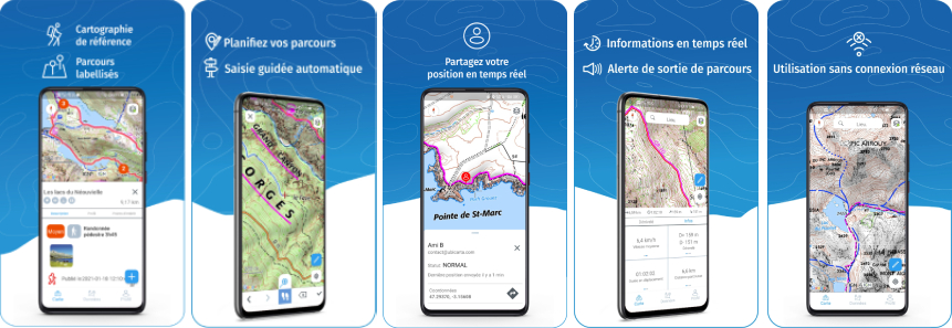 IGNrando’, l'application par l’Institut national de l'information géographique et forestière IGNrando’, l'application par l’Institut national de l'information géographique et forestière