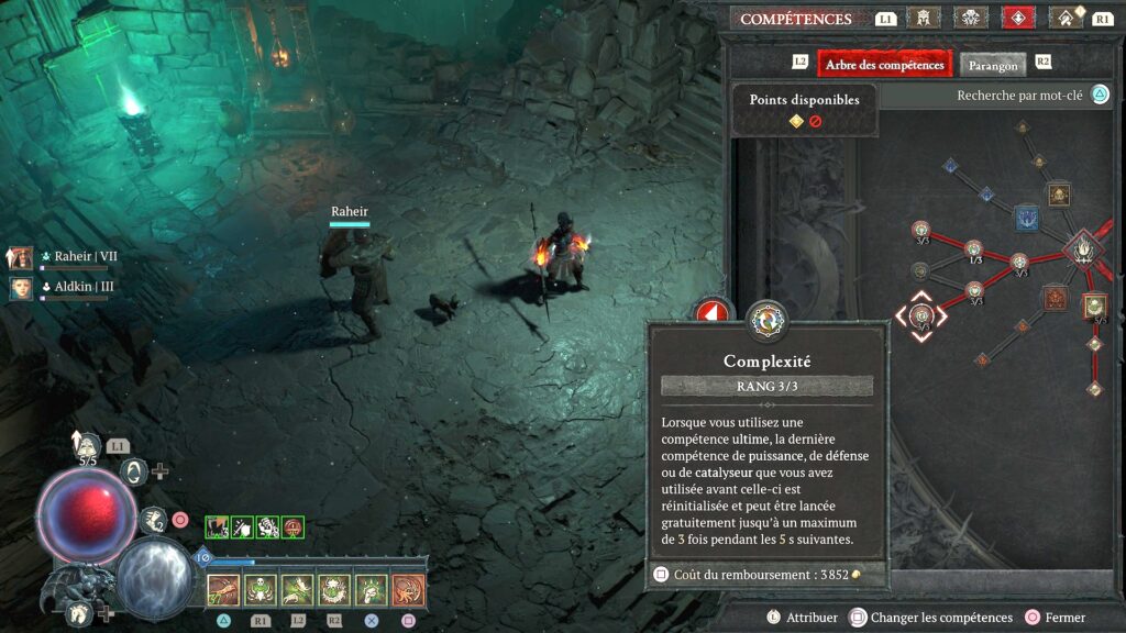 Diablo 4: Vessel of Hatred // Source : Capture PS5 Diablo 4: Vessel of Hatred // Source : Capture PS5
