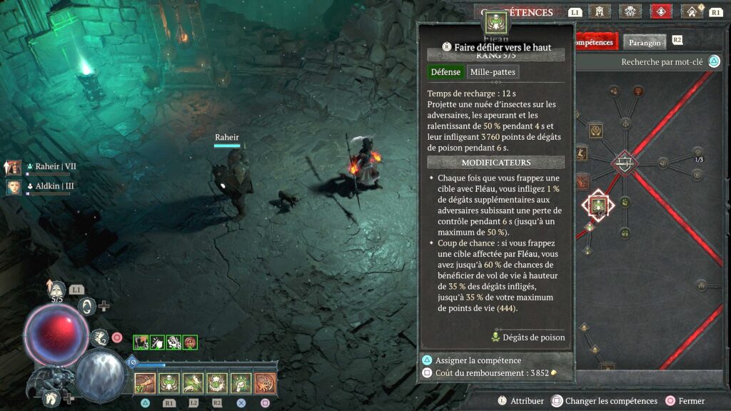 Diablo 4: Vessel of Hatred // Source : Capture PS5 Diablo 4: Vessel of Hatred // Source : Capture PS5