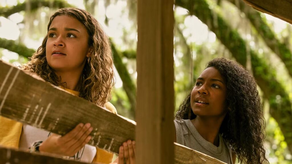 Kiara et Cleo dans Outer Banks // Source : Netflix