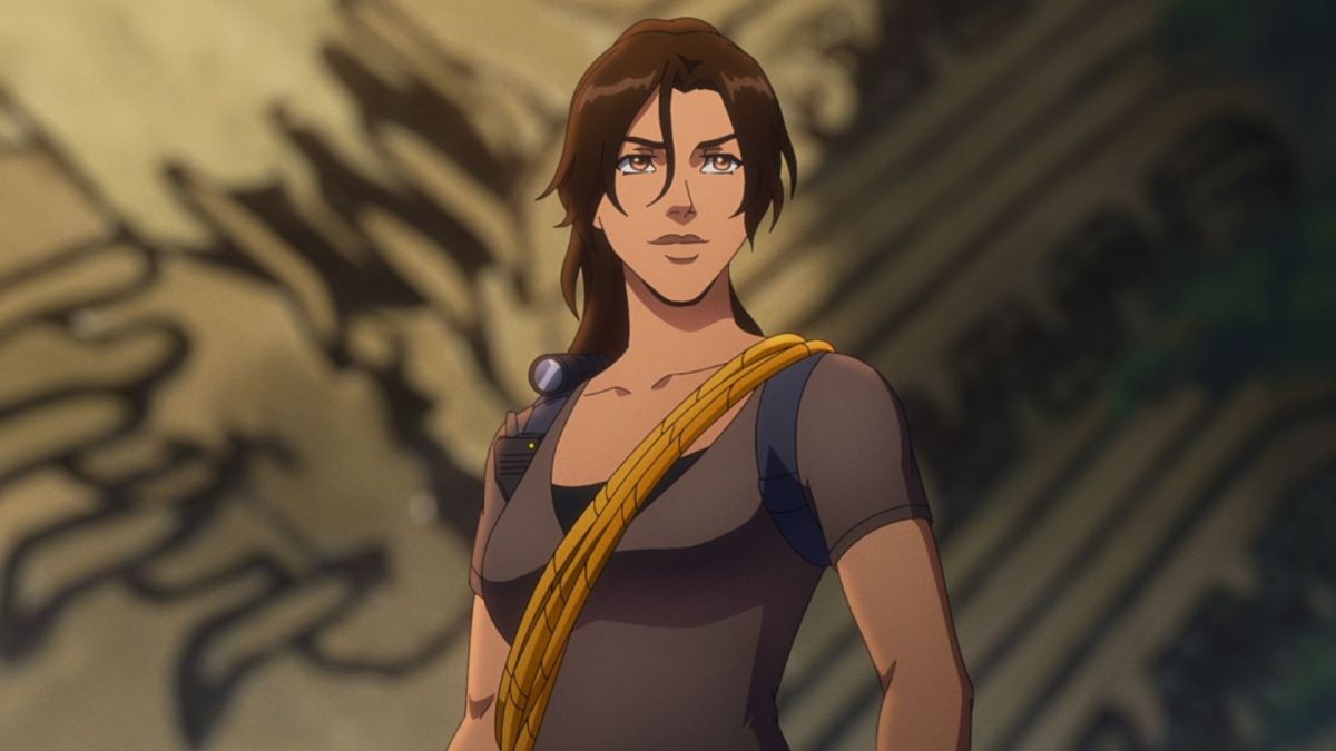 Lara Croft dans la série animée. // Source : Netflix Lara Croft dans la série animée. // Source : Netflix