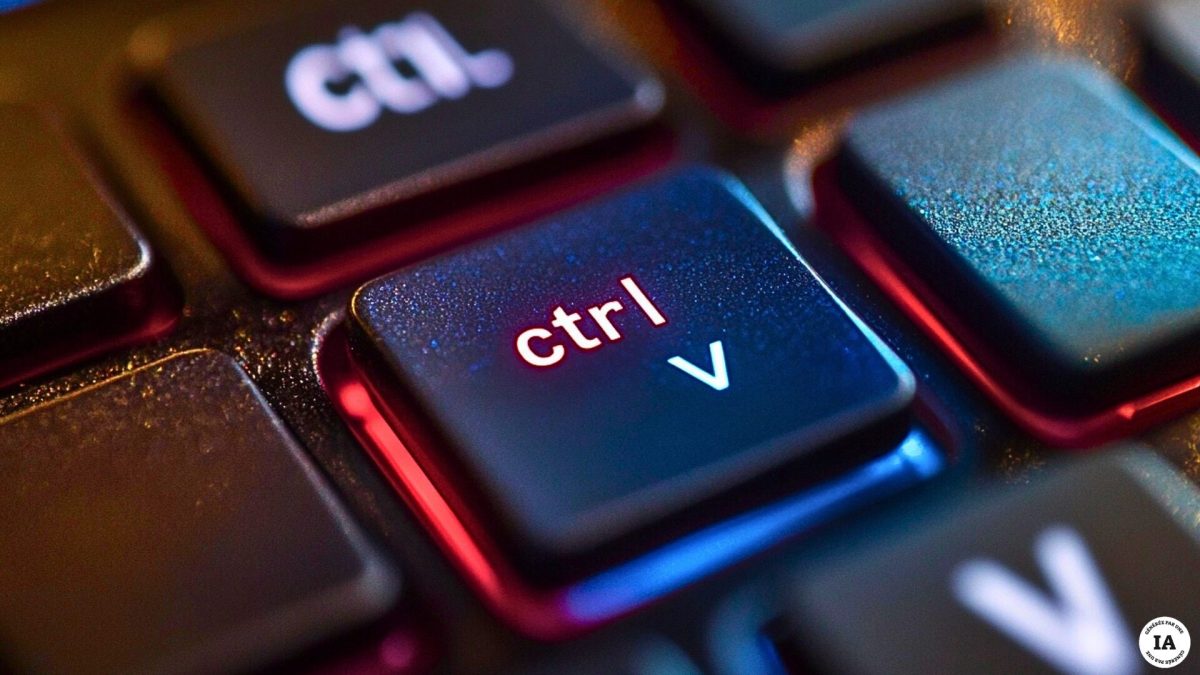 Des hackers peuvent vous piéger en vous laissant copier coller un script malveillant. // Source : Numerama avec midjourney Des hackers peuvent vous piéger en vous laissant copier coller un script malveillant. // Source : Numerama avec midjourney