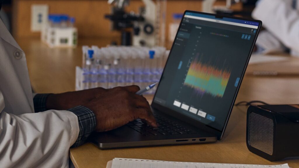 Le MacBook Pro M4. // Source : Apple Le MacBook Pro M4. // Source : Apple