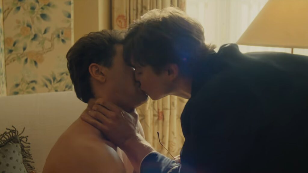 La fameuse scène entre les deux frères // Source : Netflix La fameuse scène entre les deux frères // Source : Netflix