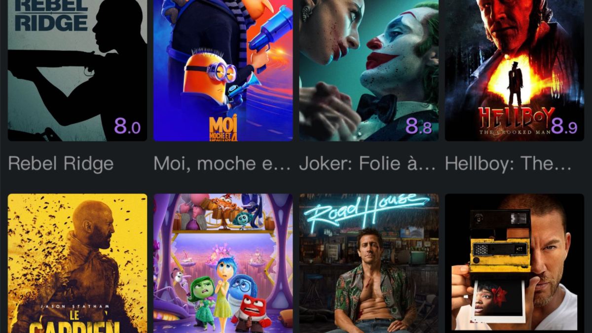Les films disponibles sur Micro Habits. // Source : Capture Numerama Les films disponibles sur Micro Habits. // Source : Capture Numerama